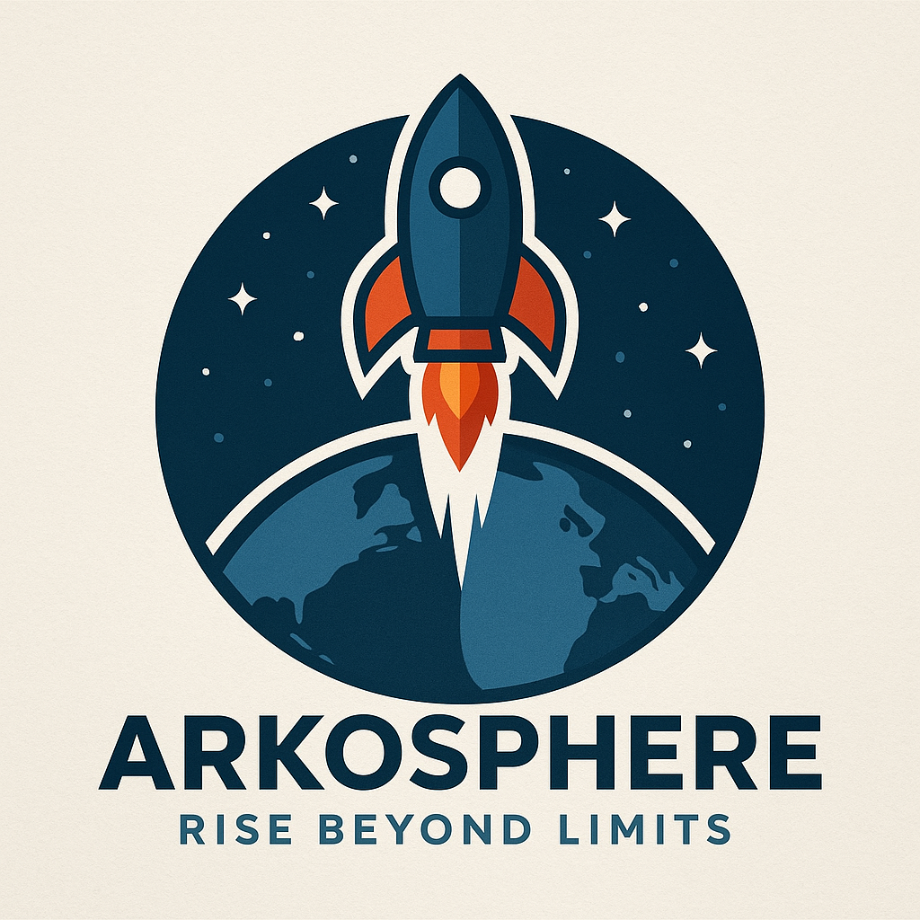 rocket launch towards new frontiers